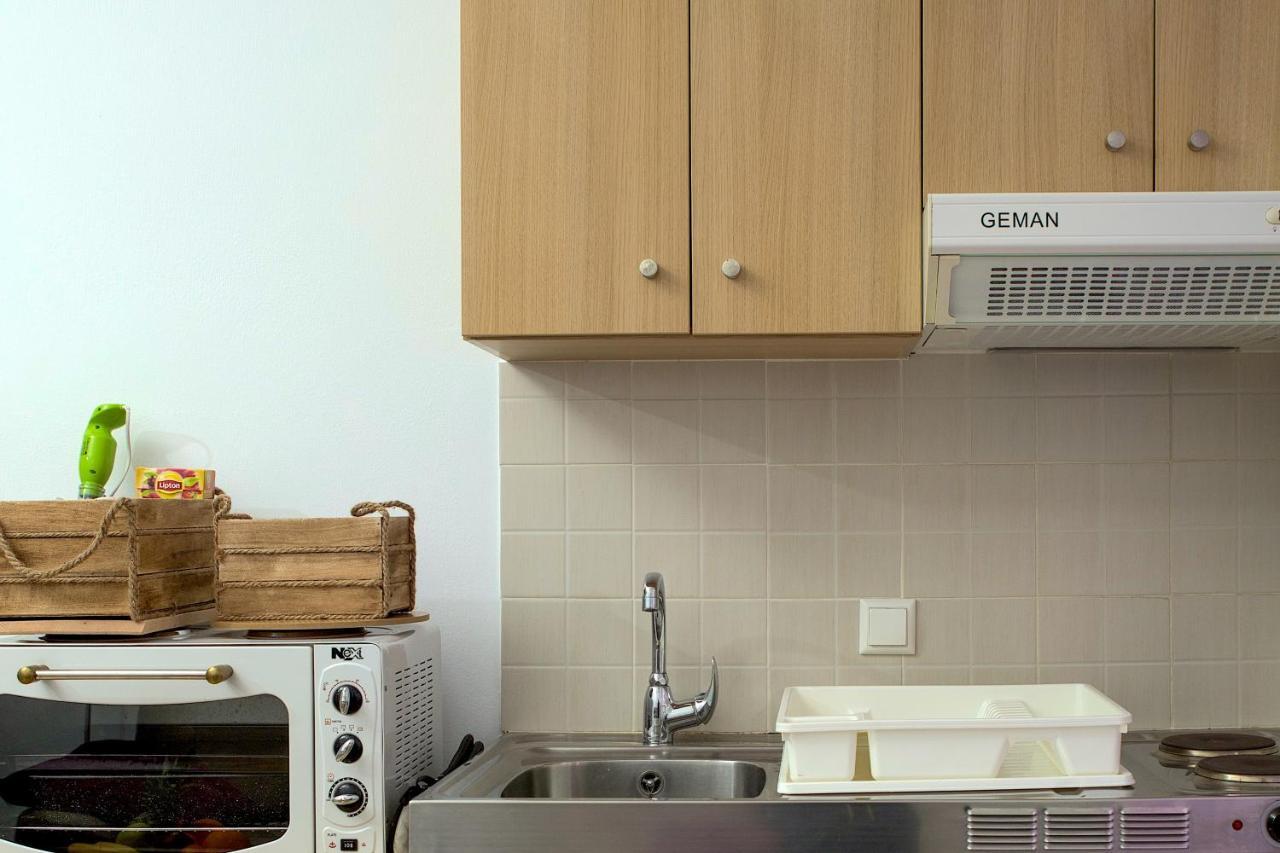 Warm Studio Apartment In Heraklion Exterior foto